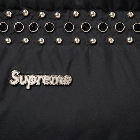 Supreme Supreme®/B.B. Simon® Studded Puffer Jacket - Black