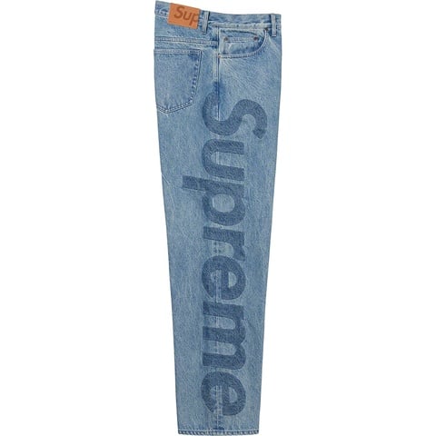 Inset Logo Jean - spring/summer 2022 - Supreme