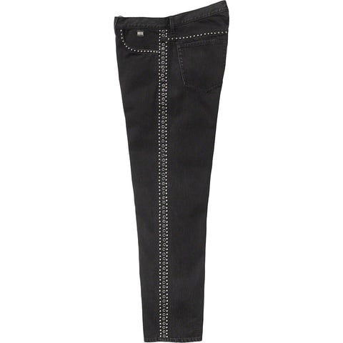 Supreme Supreme®/B.B.Simon® Studded Regular Jean - Black