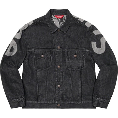 Inset Logo Denim Trucker Jacket - Supreme