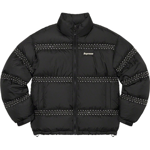 Supreme Supreme®/B.B. Simon® Studded Puffer Jacket - Black