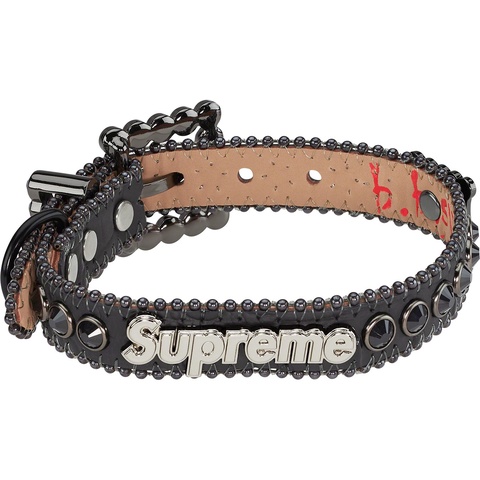 Supreme®/B.B. Simon® Studded Dog Collar - Supreme