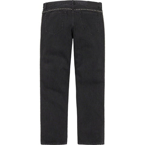 Supreme Supreme®/B.B.Simon® Studded Regular Jean - Black