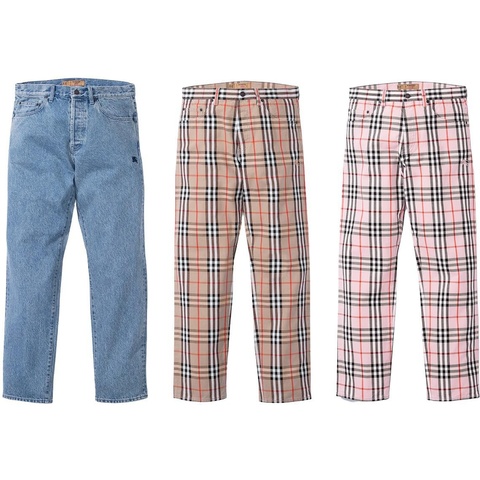 Supreme Supreme®/Burberry® Regular Jean - Colorway
