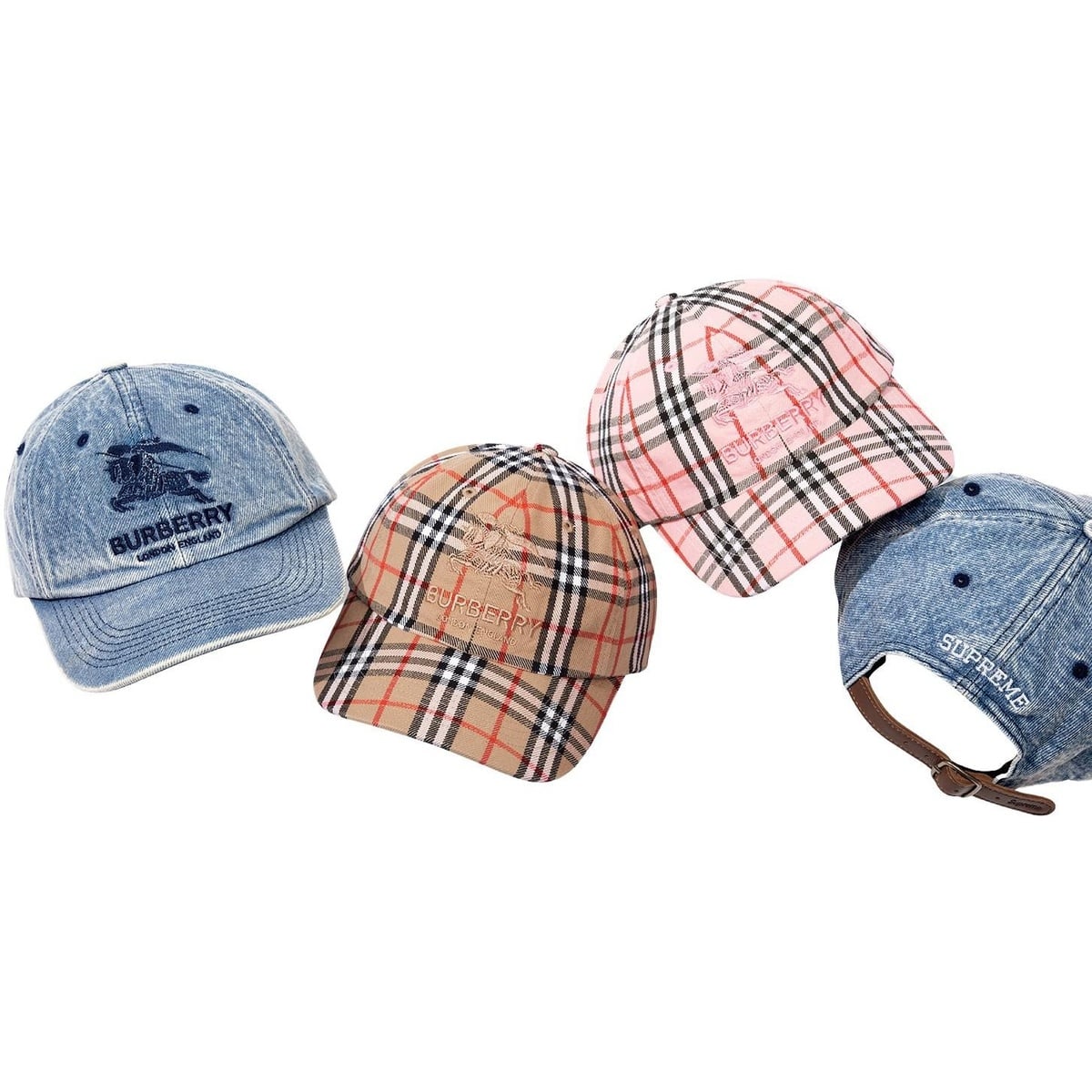 Supreme®/Burberry® Denim 6-Panel - SupremeCommunity
