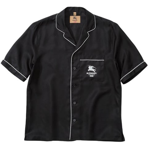 Supreme *Burberry exclusive* Supreme®/Burberry® Silk S/S Pajama Shirt - Colorway