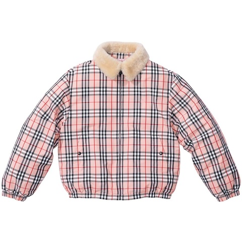 Supreme Supreme®/Burberry®Shearling Collar Down Puffer Jacket - Colorway