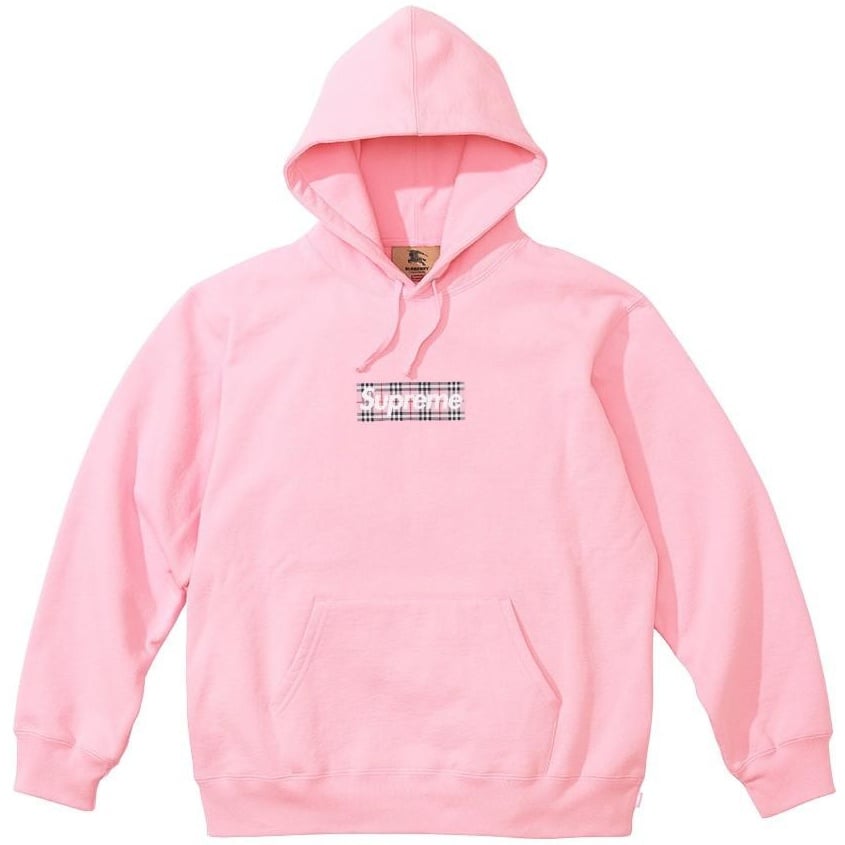 Supreme Supreme Burberry Box Logo Hooded Sweatshirt (SS22) - $198