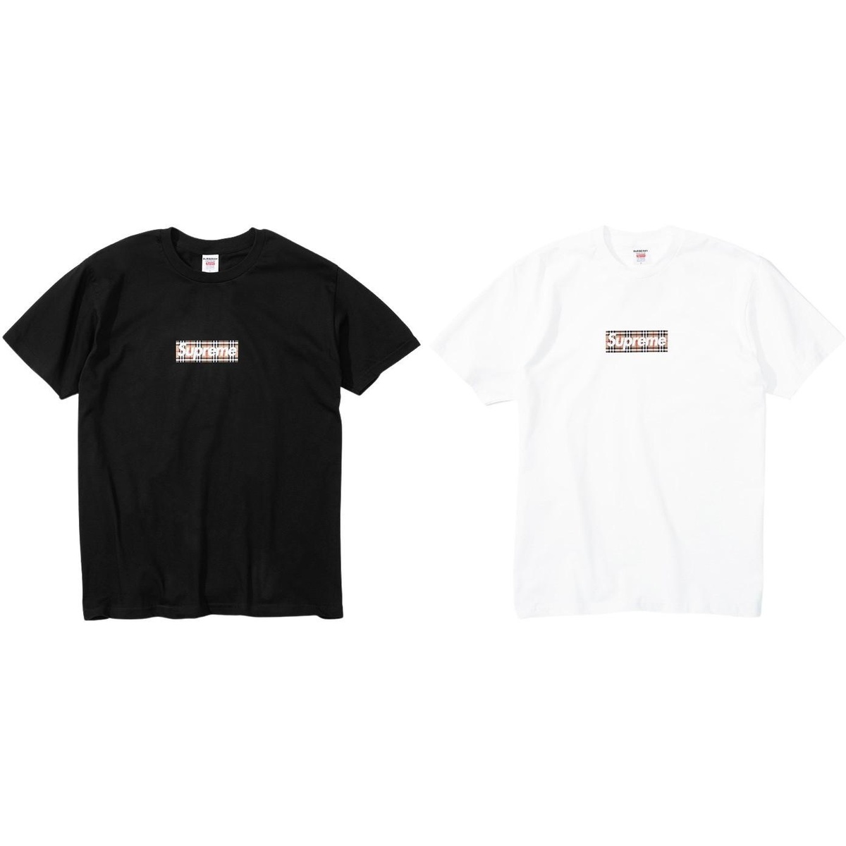 Supreme®/Burberry® Box Logo Tee - SupremeCommunity