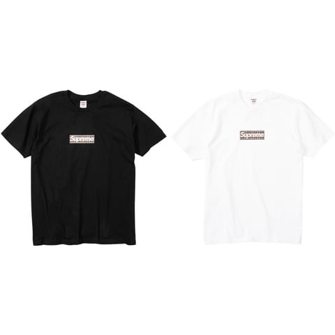 Supreme®/Burberry® Box Logo Tee - Supreme