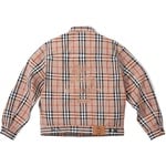 Supreme Supreme Burberry Denim Trucker Jacket (SS22)