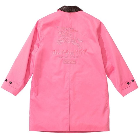Supreme Supreme®/Burberry® Leather Collar Trench - Colorway