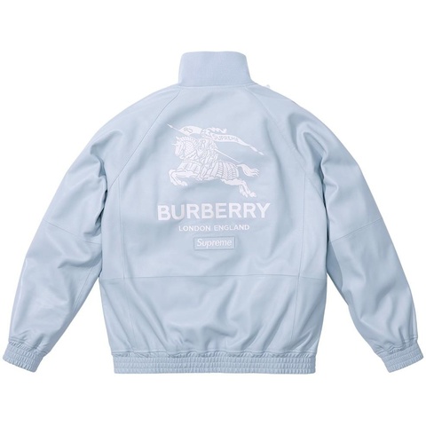 Supreme *Burberry exclusive* Supreme®/Burberry® Leather Track Jacket - Colorway