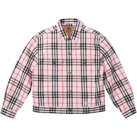 Supreme®/Burberry® Denim Trucker Jacket - Supreme