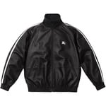 Supreme *Burberry exclusive* Supreme Burberry Leather Track Jacket (SS22)