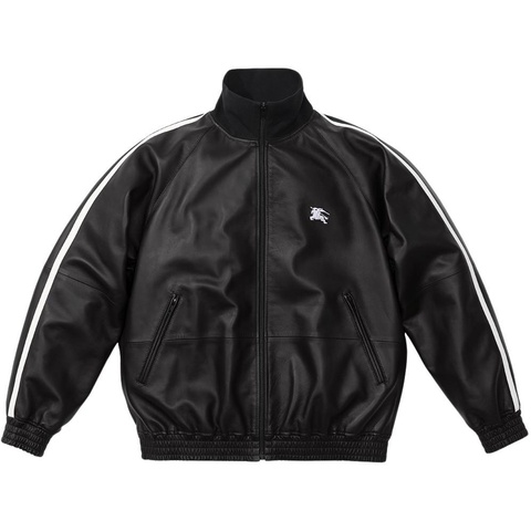 Supreme *Burberry exclusive* Supreme®/Burberry® Leather Track Jacket - Colorway
