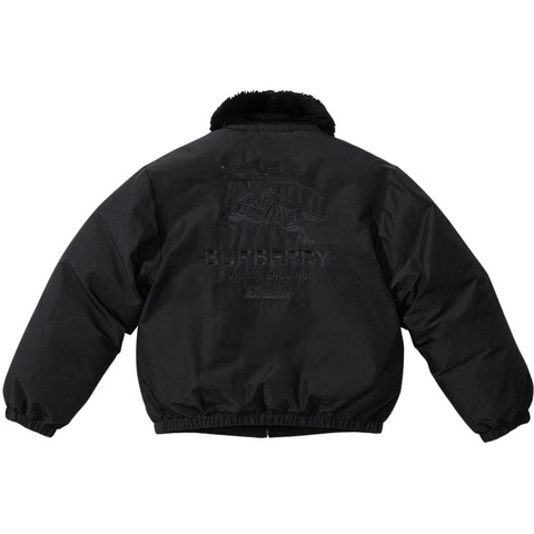 Supreme Supreme®/Burberry®Shearling Collar Down Puffer Jacket - Colorway