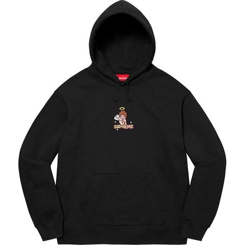 Supreme Angel Hooded Sweatshirt - Black