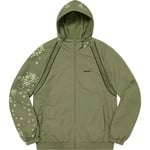 Supreme AOI Glow-in-the-Dark Track Jacket (SS22) - Olive
