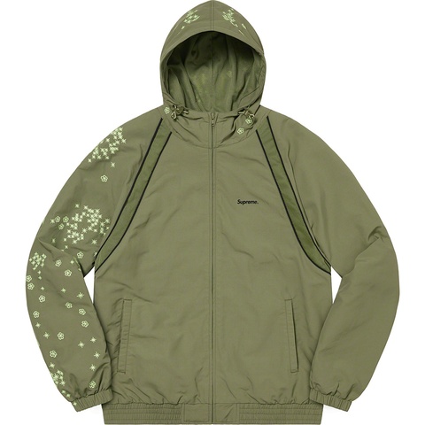 Supreme AOI Glow-in-the-Dark Track Jacket - Olive