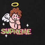 Supreme Angel Hooded Sweatshirt (SS22) - Black