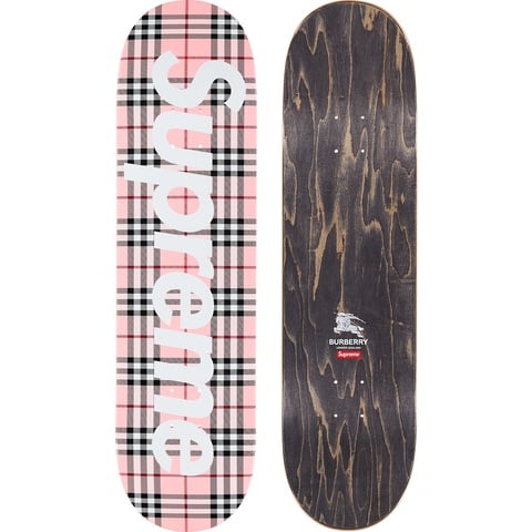 Supreme®/Burberry® Skateboard - spring/summer 2022 - Supreme