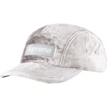 Supreme Crushed Velvet Camp Cap (SS22) - Grey