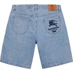 Supreme Supreme Burberry Denim Short (SS22) - Washed Blue