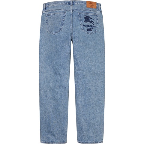 Supreme Supreme®/Burberry® Regular Jean - Washed Blue