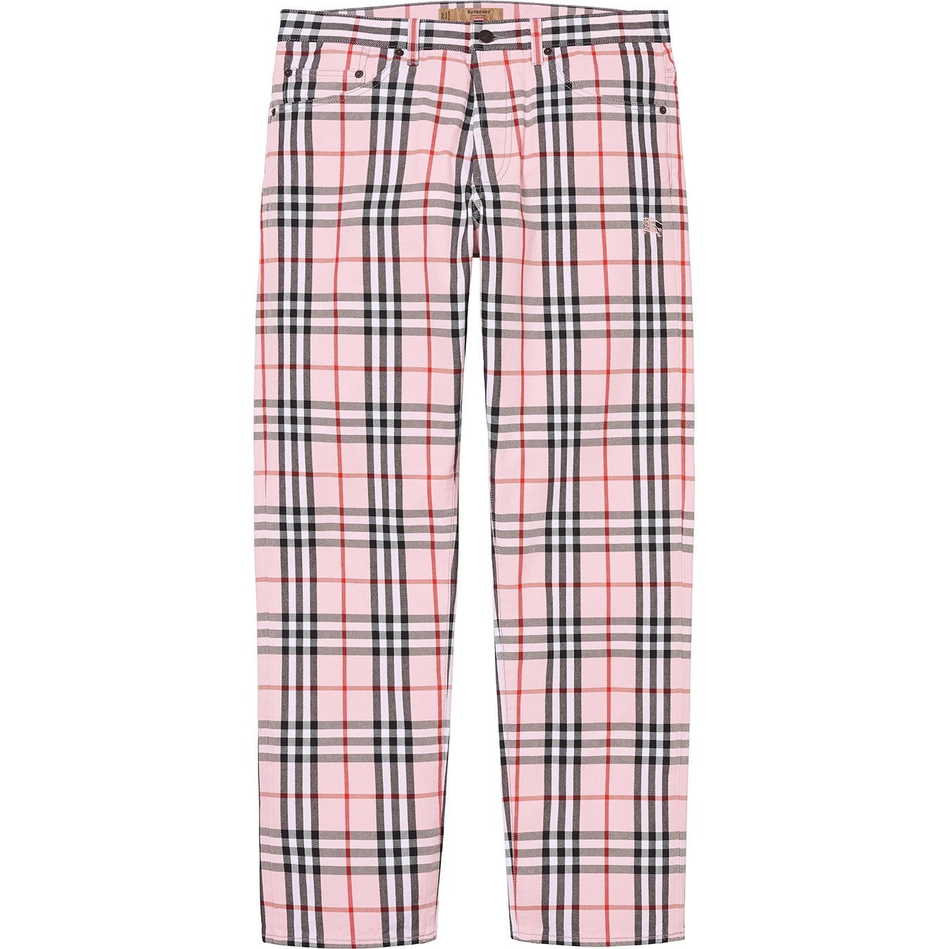 Supreme Supreme Burberry Regular Jean (SS22) - Pink - $198