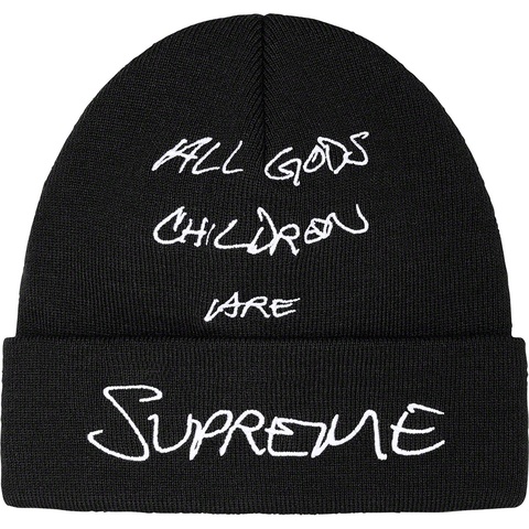 Supreme God's Children Beanie - Black