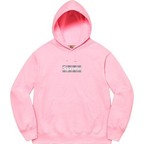 Supreme®/Burberry® Box Logo Hooded Sweatshirt - Supreme