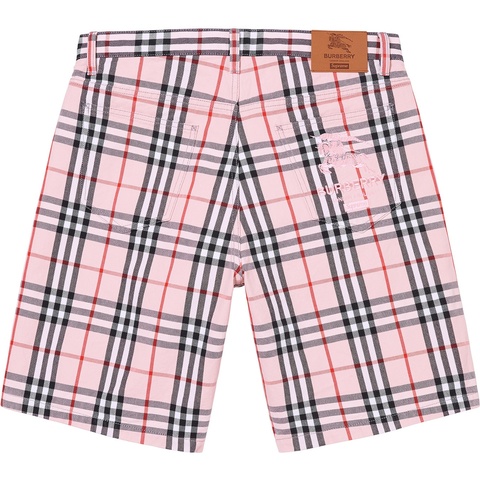 Supreme Supreme®/Burberry® Denim Short - Pink