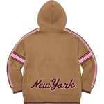 Supreme Sport Zip Up Hooded Sweater (SS22) - Light Brown