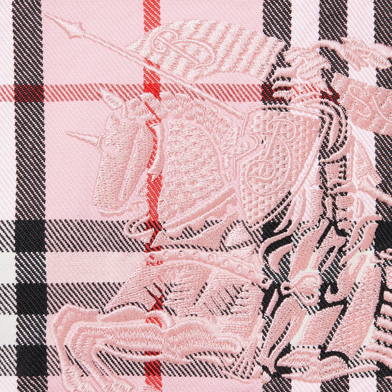 Supreme Supreme Burberry Denim Trucker Jacket (SS22) - Pink - $298