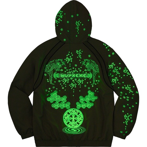 Supreme AOI Glow-in-the-Dark Track Jacket - Olive