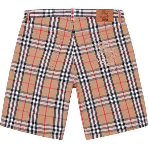 Supreme Supreme®/Burberry® Denim Short - Beige