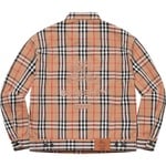 Supreme Supreme Burberry Denim Trucker Jacket (SS22) - Beige