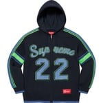 Supreme Sport Zip Up Hooded Sweater (SS22) - Navy