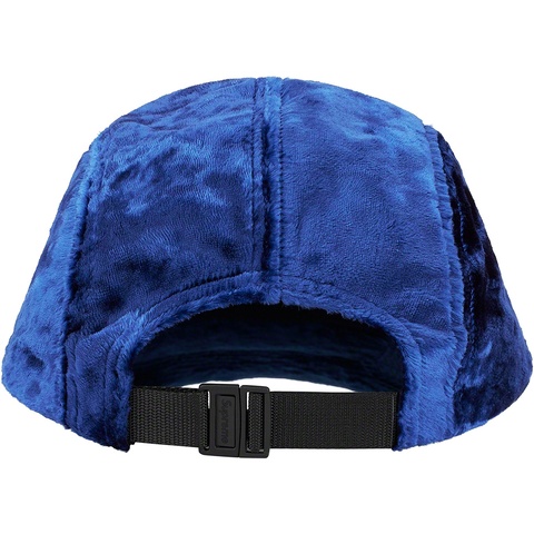 Supreme Crushed Velvet Camp Cap - Royal