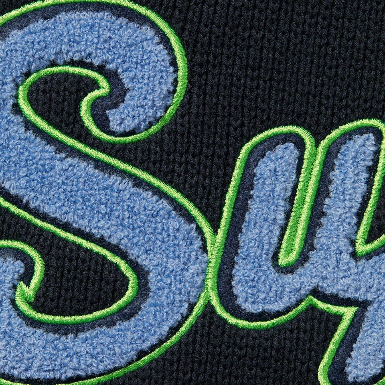 Supreme Sport Zip Up Hooded Sweater (SS22) - Navy - $198