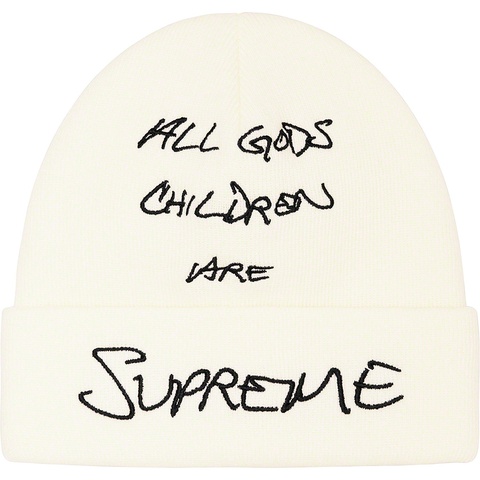 Supreme God's Children Beanie - Natural