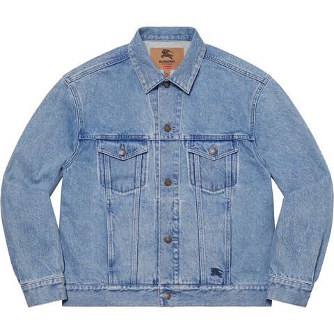 Supreme®/Burberry® Denim Trucker Jacket - Supreme