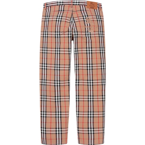 Supreme Supreme®/Burberry® Regular Jean - Beige