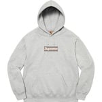Supreme Supreme Burberry Box Logo Hooded Sweatshirt (SS22) - Heather Grey