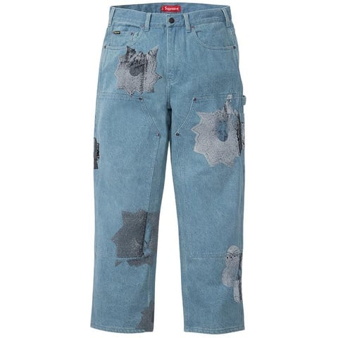 Nate Lowman Double Knee Painter Pant - Supreme
