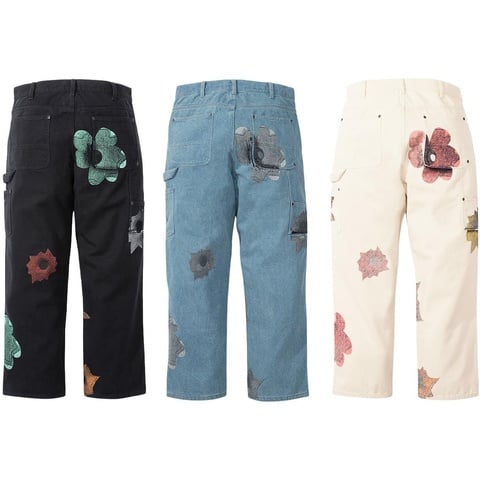 Nate Lowman Double Knee Painter Pant - Supreme