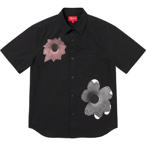 Supreme Nate Lowman S/S Shirt - Black
