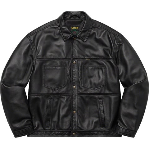 Supreme®/Schott® Leather Work Jacket - Supreme