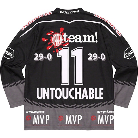 Supreme Eagle Hockey Jersey - Black